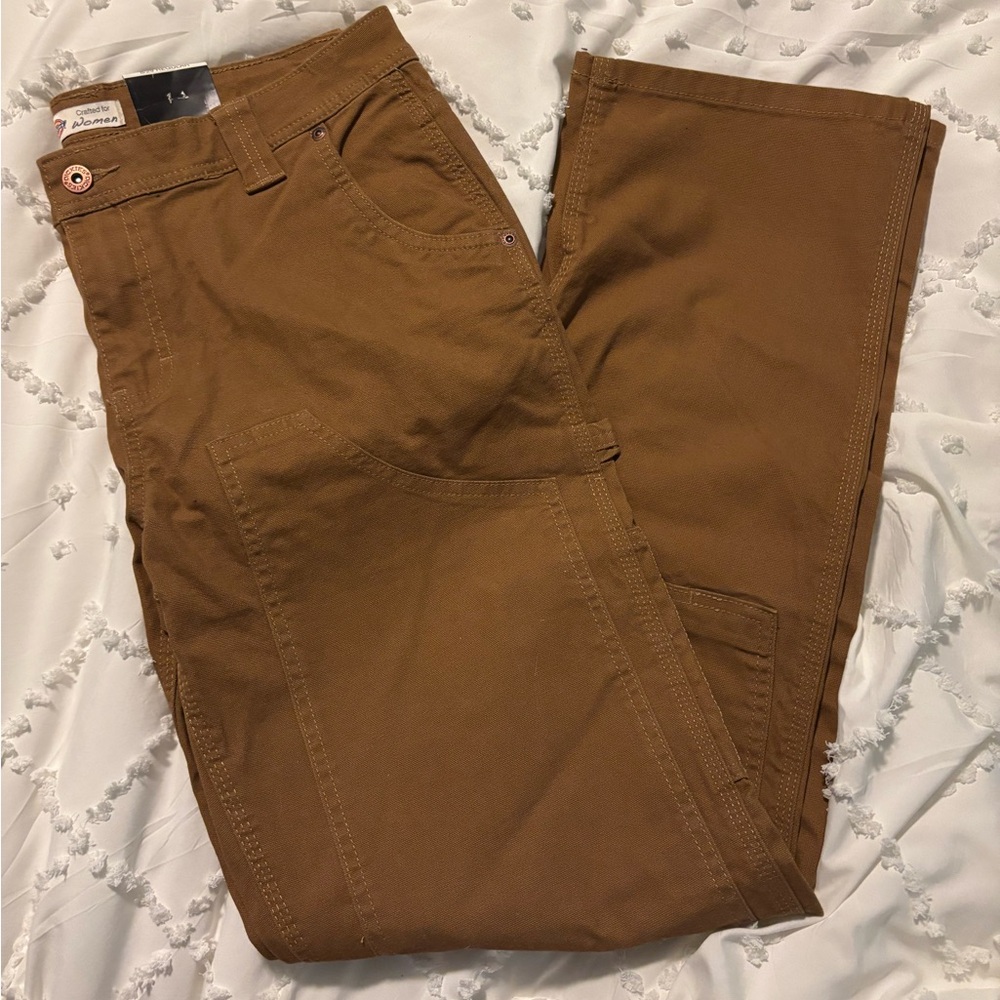 Dickies Women’s Tan Regular Fit Pants